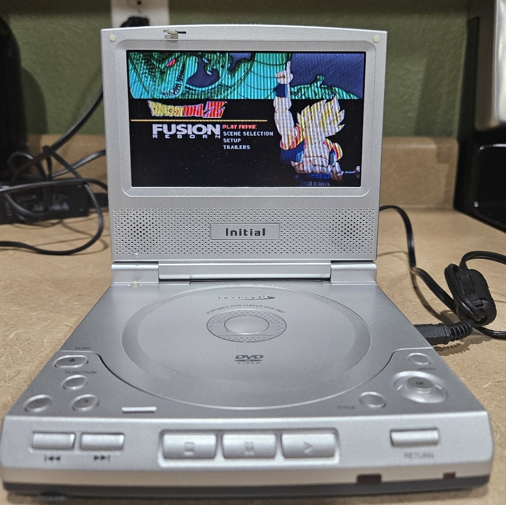 Initial 6in Portable DVD Player.